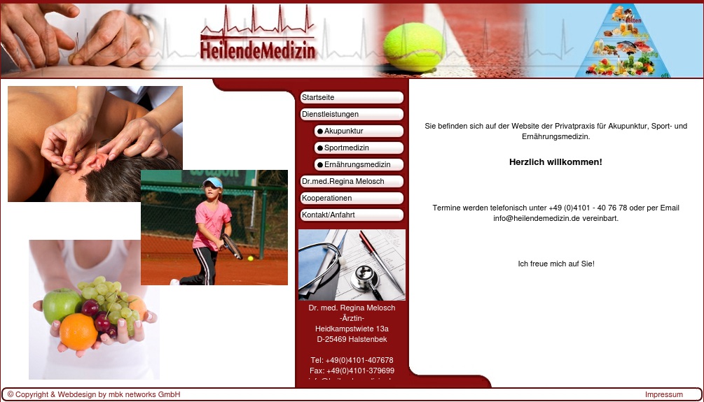 Melosch, Regina Dr.med., Sport u. Ernährungsmedizin Ärztin für Akupunkturtechnik