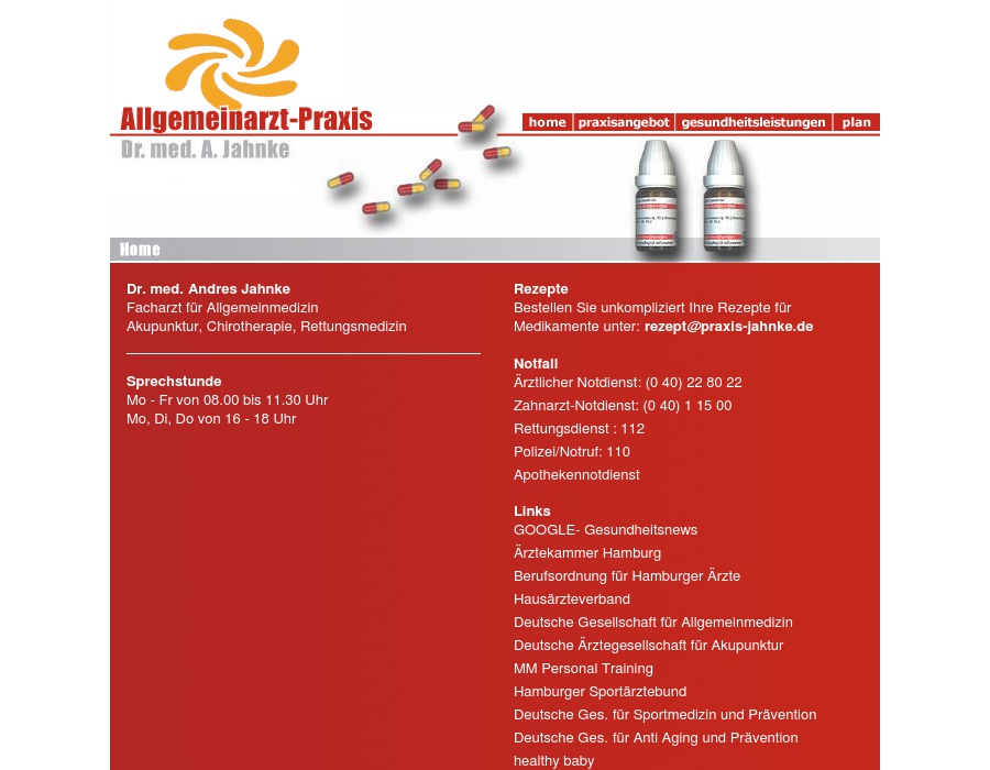 Jahnke Andres Dr.med. Arzt für Allgemeinmedizin