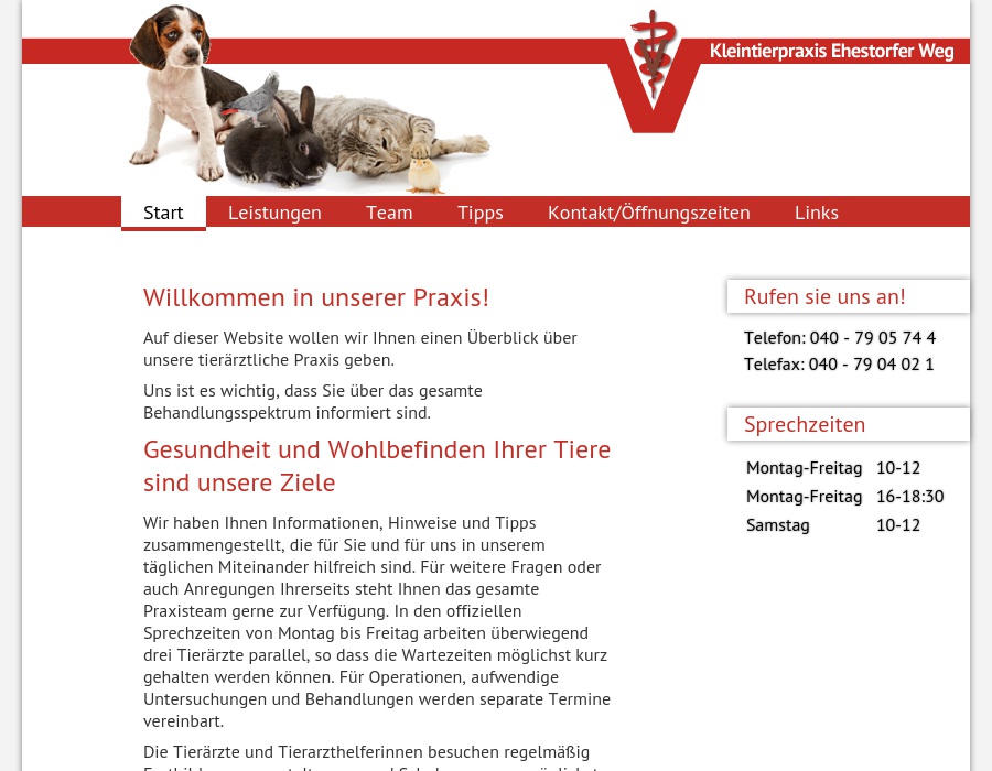 Kleintierpraxis Ehestorfer Weg