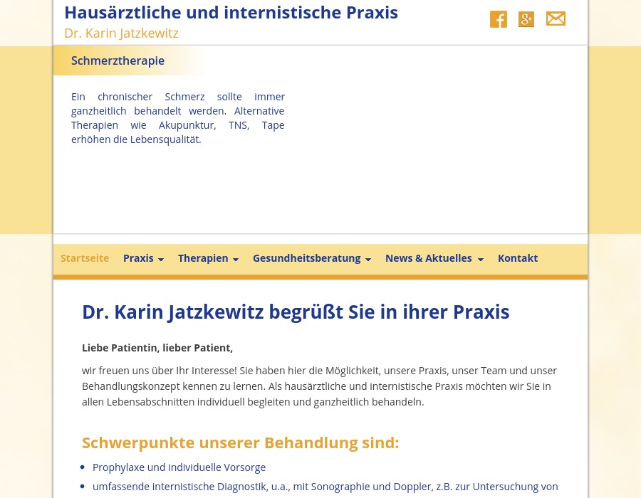 Jatzkewitz Karin Dr.med. Internistin u. Wollek Christian Dr.med.