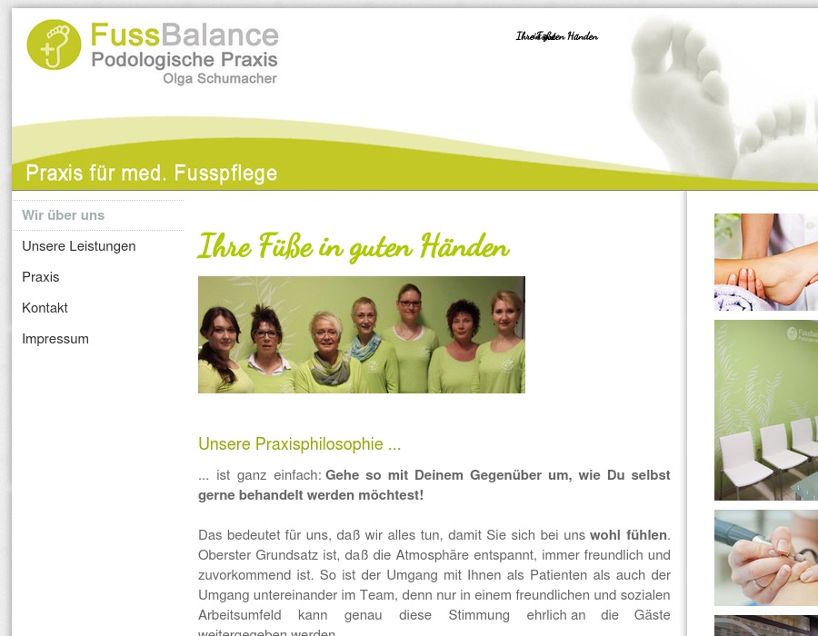 FussBalance O. Schumacher, med. Fußpflege, Zulassung von allen Krankenkassen