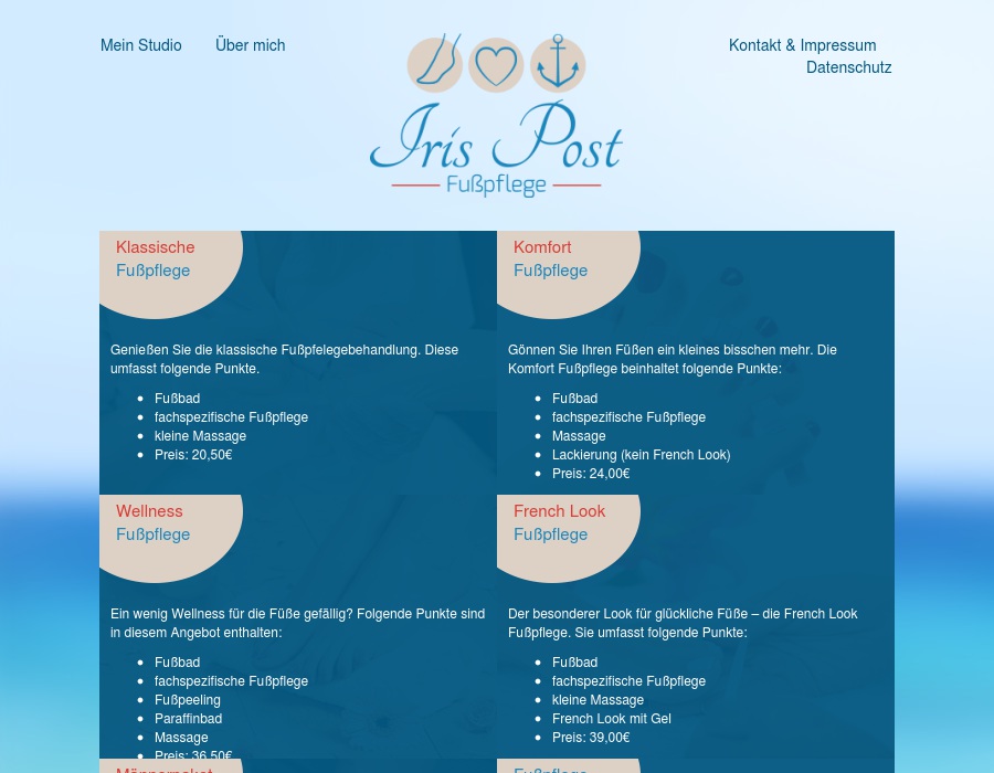 Fußpflege Post