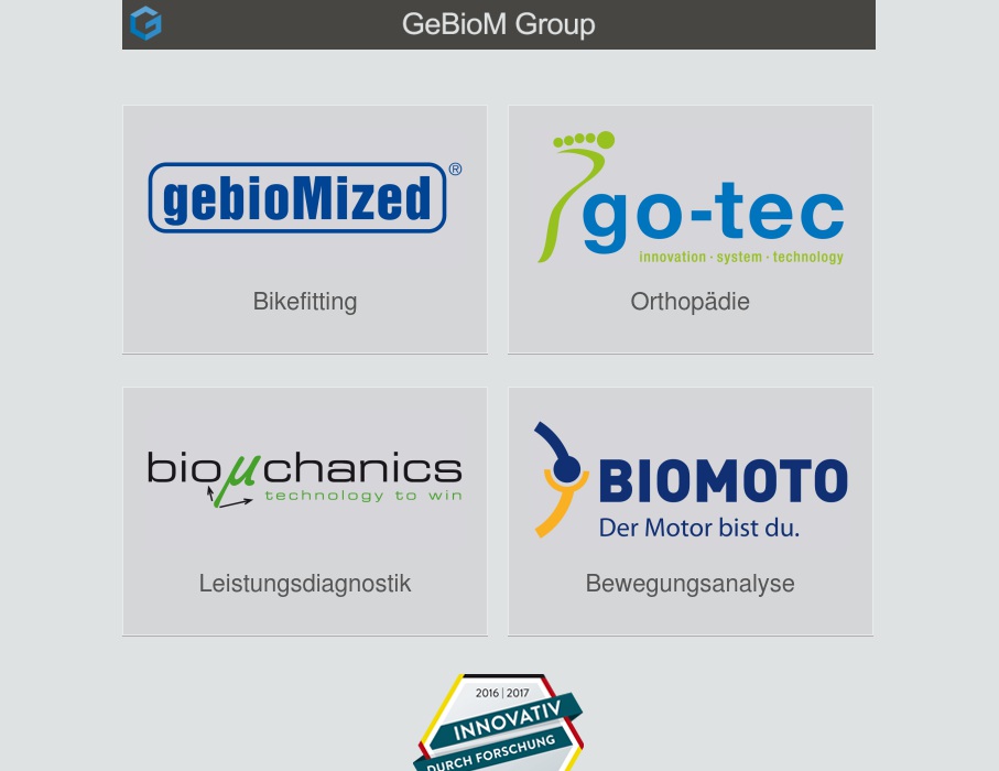 GeBioM Ges. f. Biomechanik Münster mbH