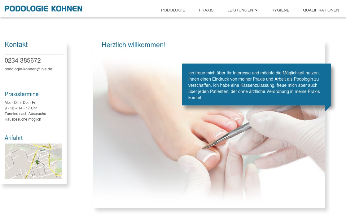 Podologiepraxis Petra Kohnen