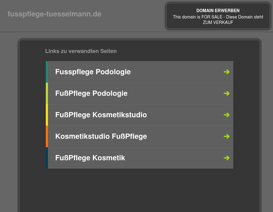 Fusspflege Tüsselmann