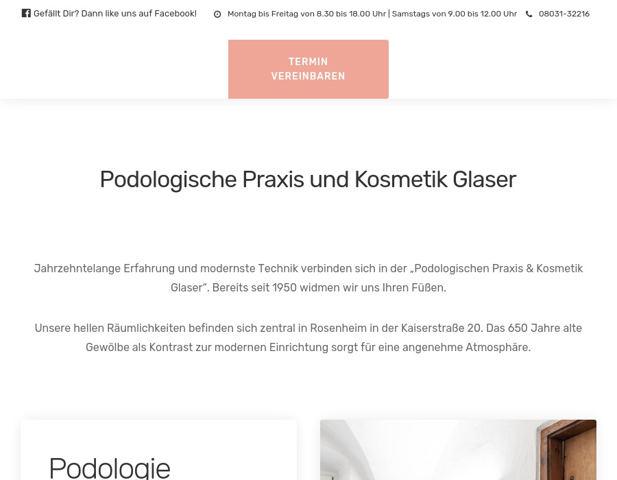 Glaser Podologie + Kosmetik