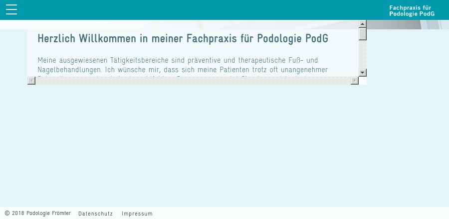 Fachpraxis für Podologie PodG - Karina Frömter