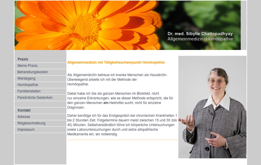 Chattopadhyay Sibylle Dr.med. Allgemeinmedizin