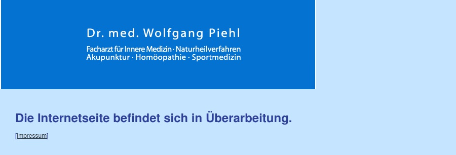 Piehl Wolfgang Dr. med.