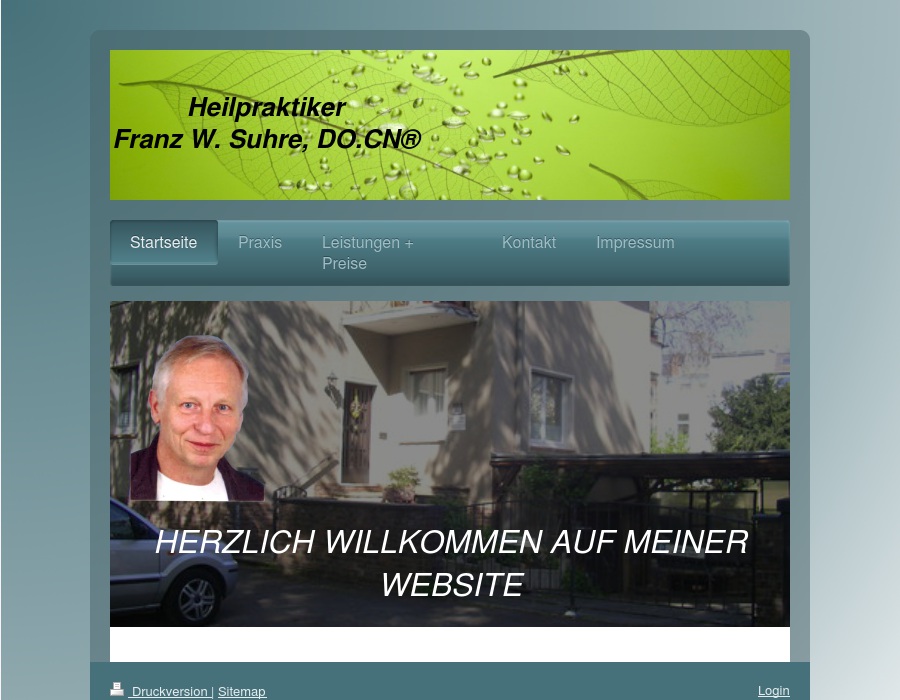 Heilpraktiker Franz W. Suhre DO.CN
