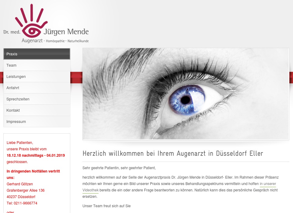 Mende Jürgen Dr. med.