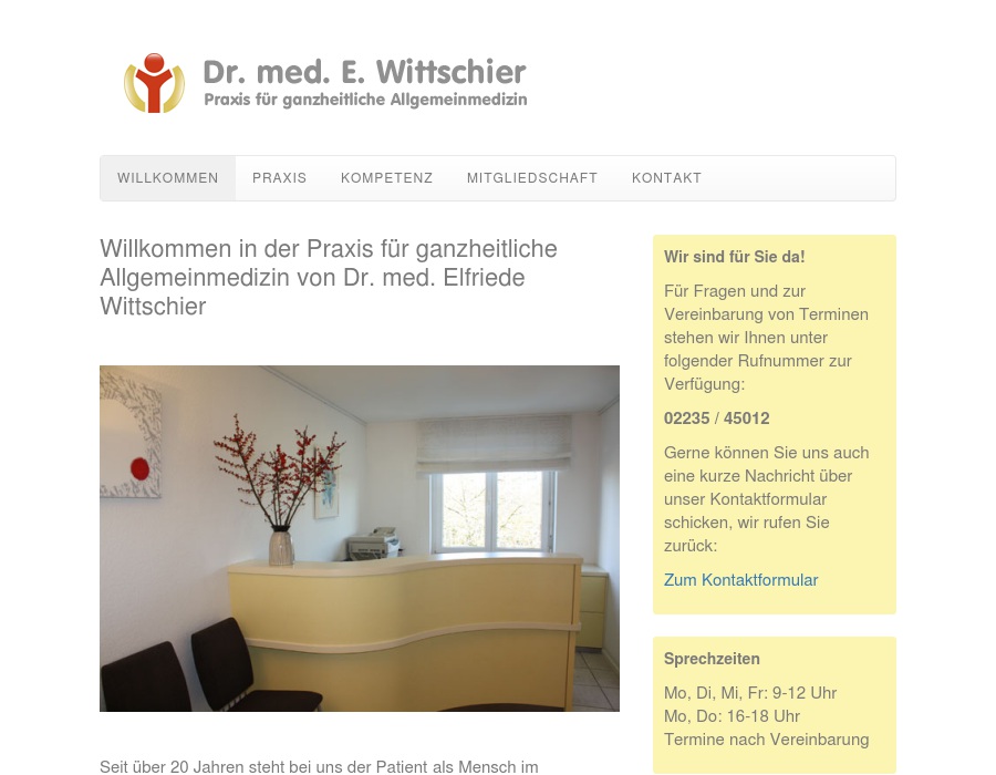 Wittschier Elfriede Dr. med.