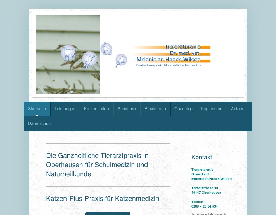 an Haack-Wilson Melanie Dr. med. vet.
