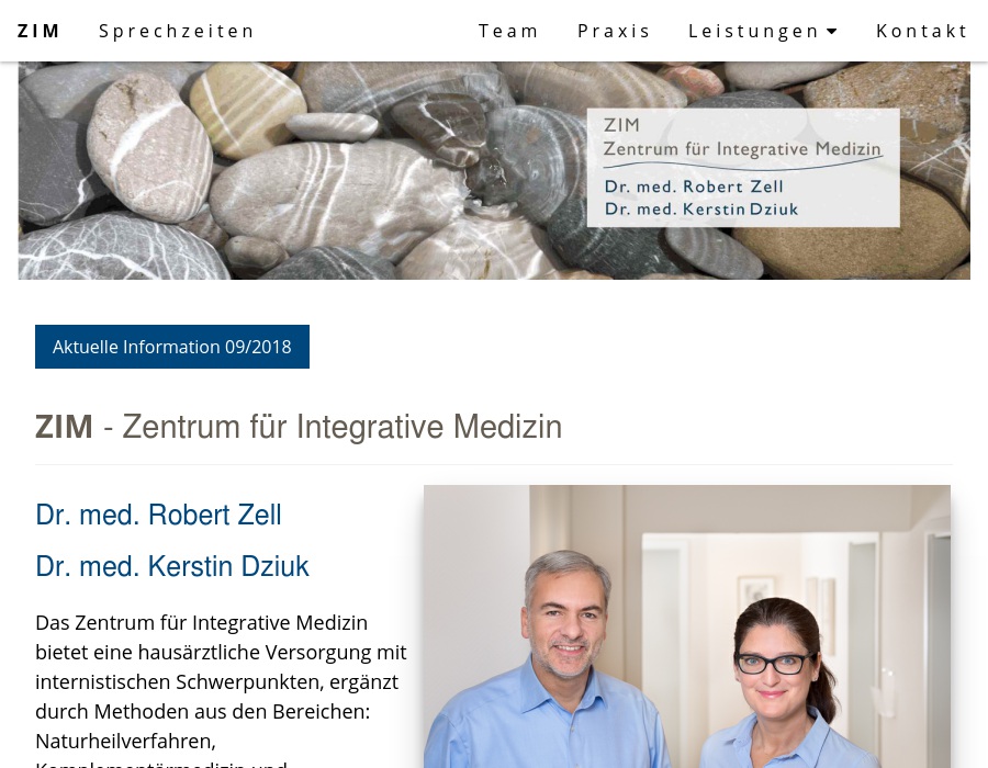Zell Robert Dr.med., Dziuk Kerstin Dr.med.