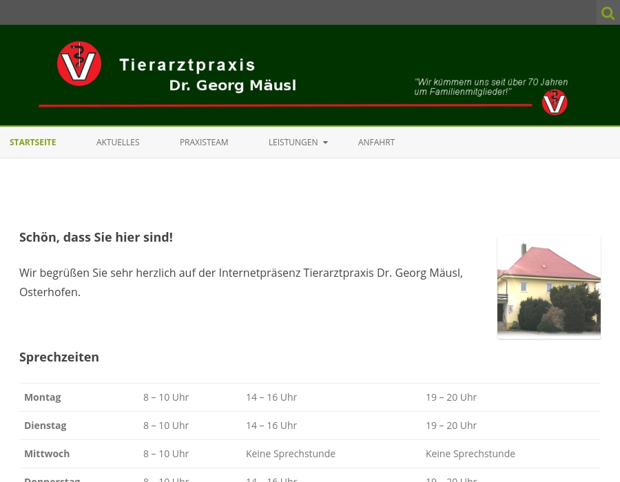Mäusl Max Dr. und Mäusl Georg Dr. Tierarztpraxis