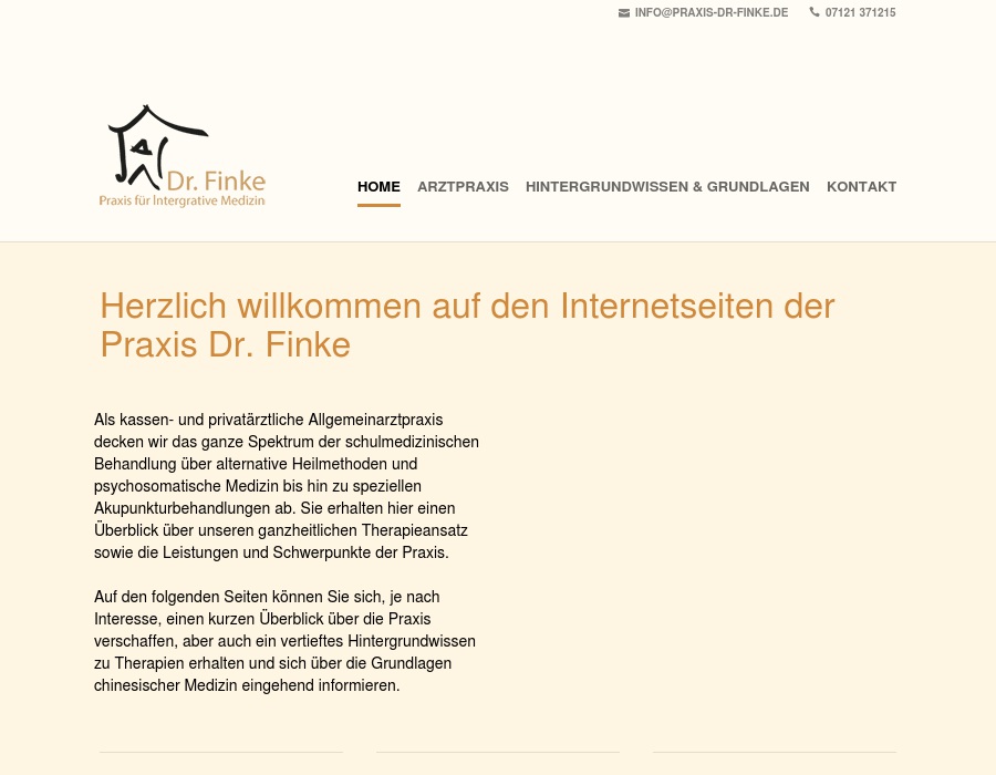 Finke Wolfgang Dr.med., FA f. Allgemeinmedizin
