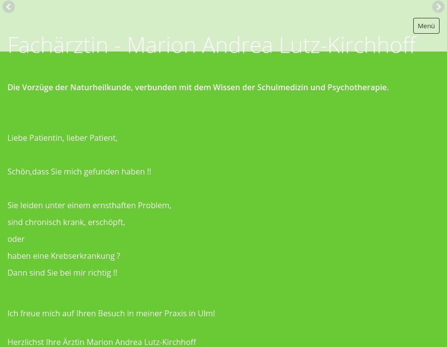 Dr. Marion Andrea Lutz