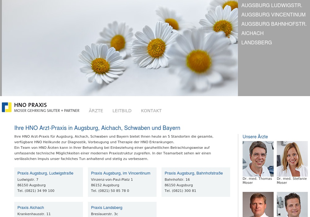 HNO Praxis Moser Gehrking + Partner