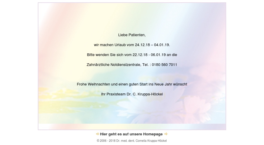 Kruppa-Höckel Cornelia Dr. med. dent.