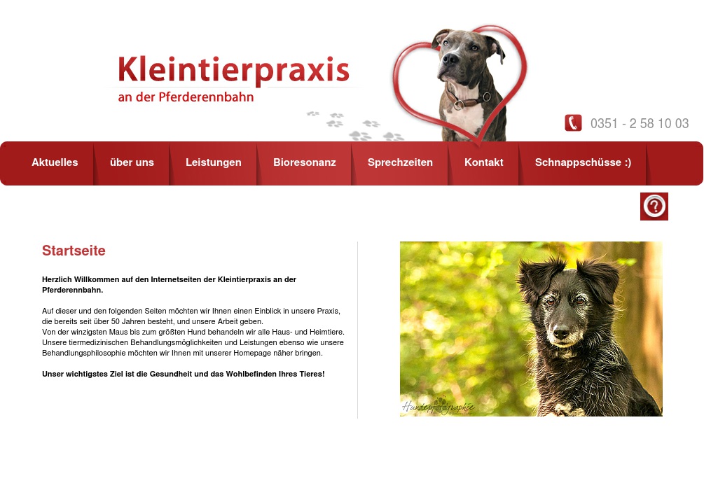Kleintierpraxis an der Pferderennbahn