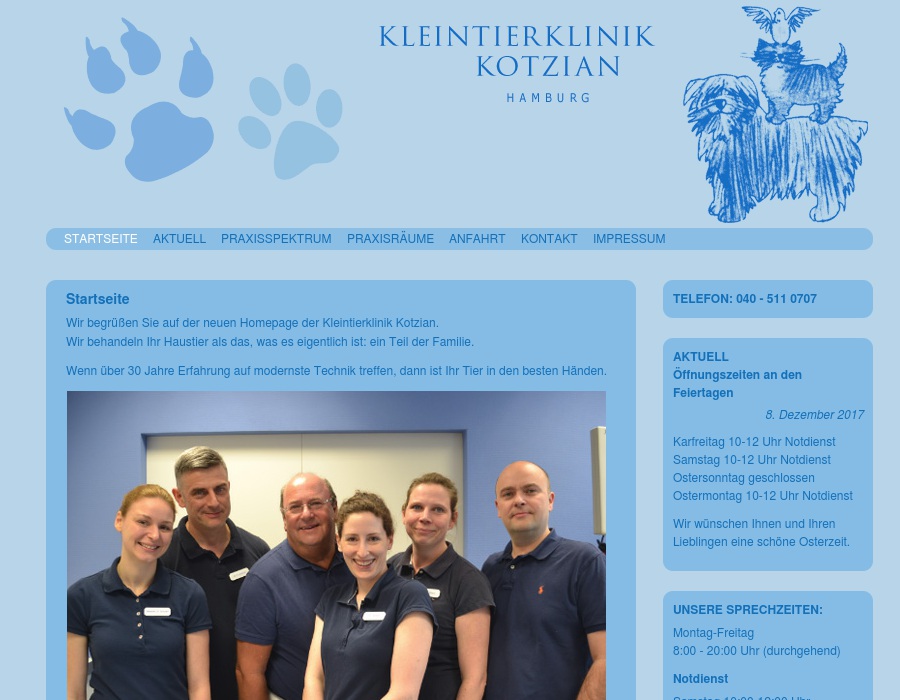 Kotzian Christoph Kleintierklinik