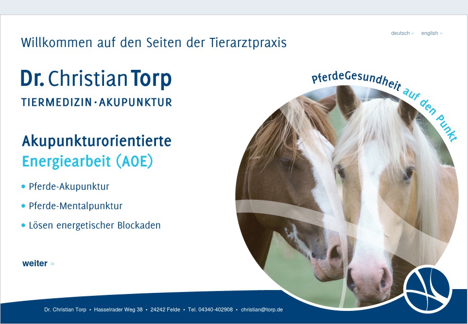 Torp Christian Dr. Tierarzt Homöopathie Akupunktur
