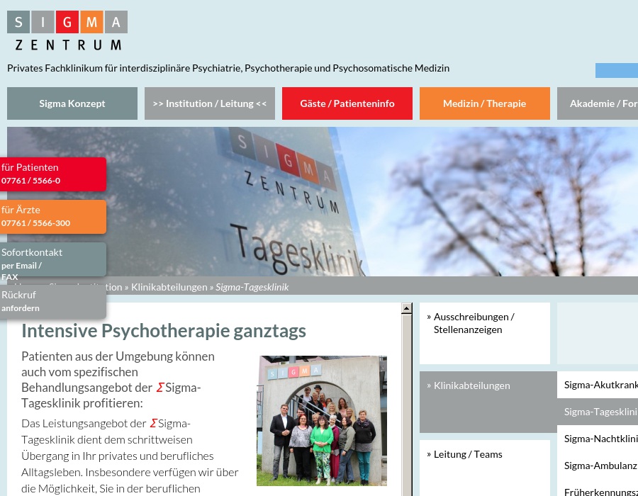 Sigma-Zentrum Akutkrankenhaus und Tagesklinik