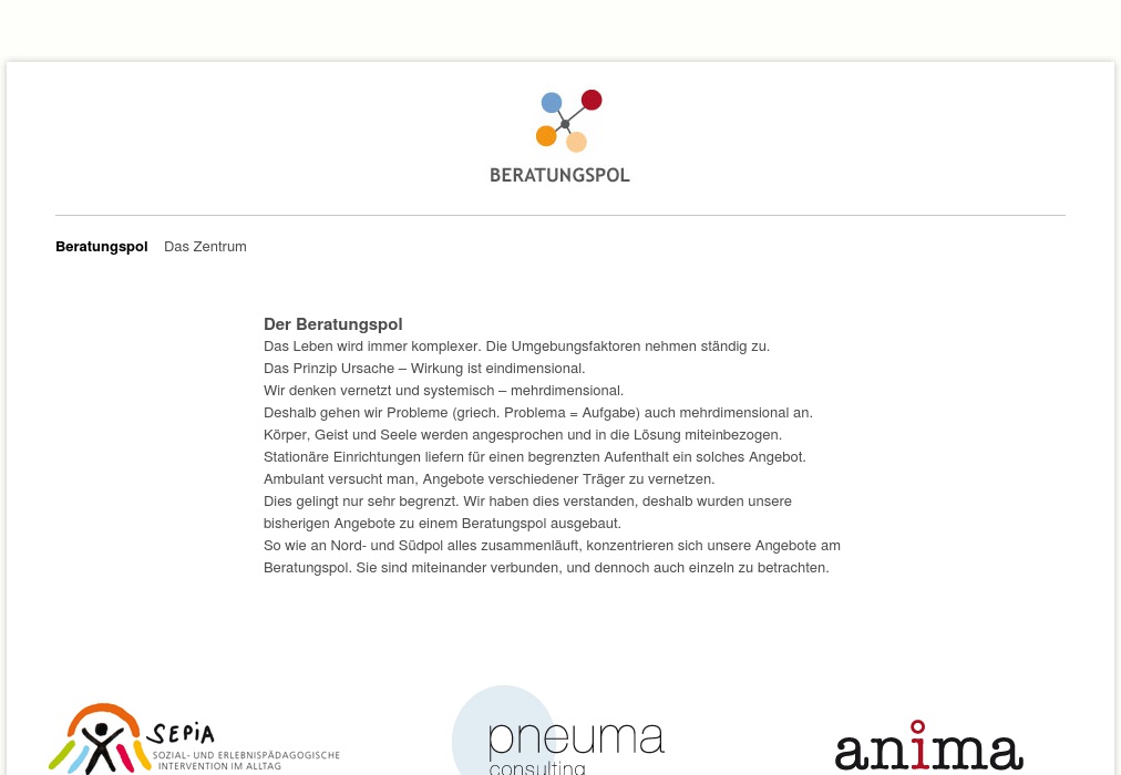 anima, Psychotherapeutisches Zentrum
