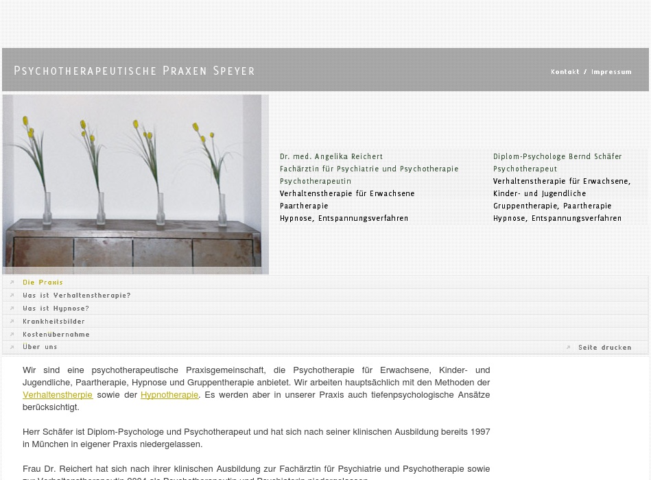 Schäfer Bernd Dipl.Psych. u. Reichert Angelika Dr.med.