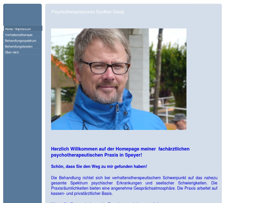 Gauly Gunther Praxis für Psychotherapie