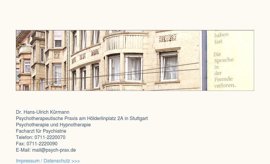 Kürmann Hans-Ulrich Dr.