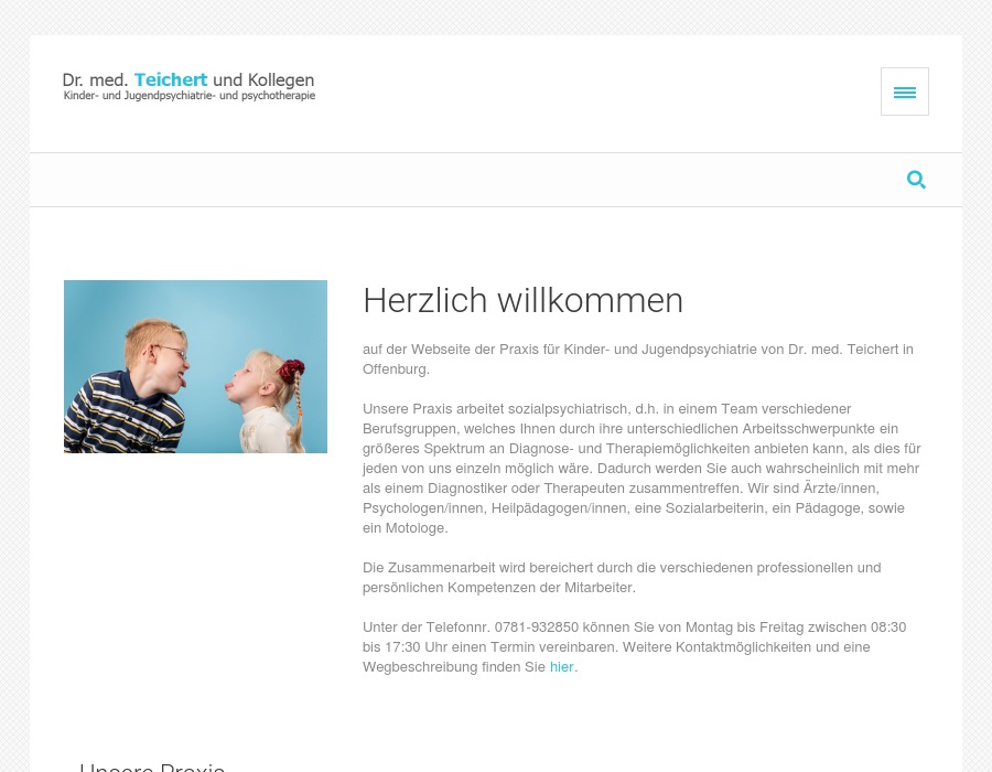 Teichert Martin Dr. med., Middendorf Corinna Dr. med., Schrempp Inge Dr. phil.