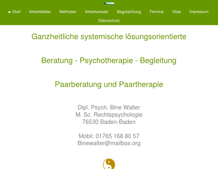 Walter Bine Dipl.-Psych.