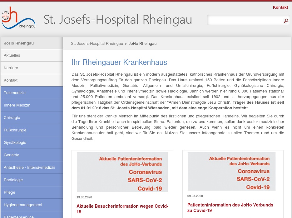 St. Josefs-Hospital Rheingau 