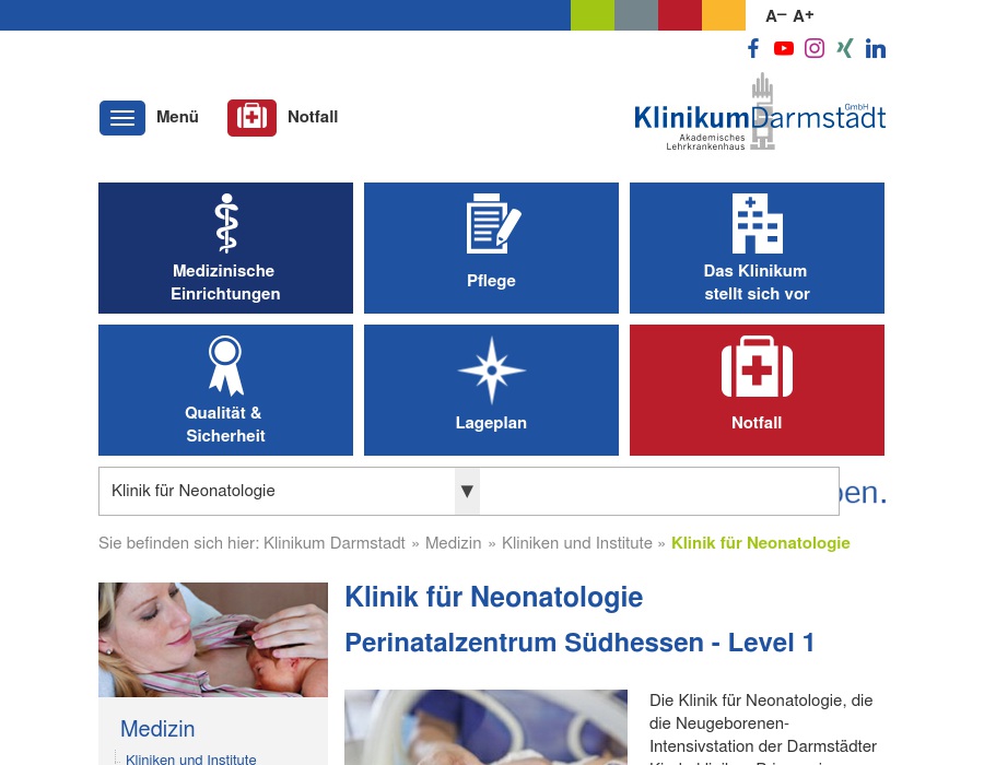 Darmstädter Kinderkliniken Prinzessin Margaret