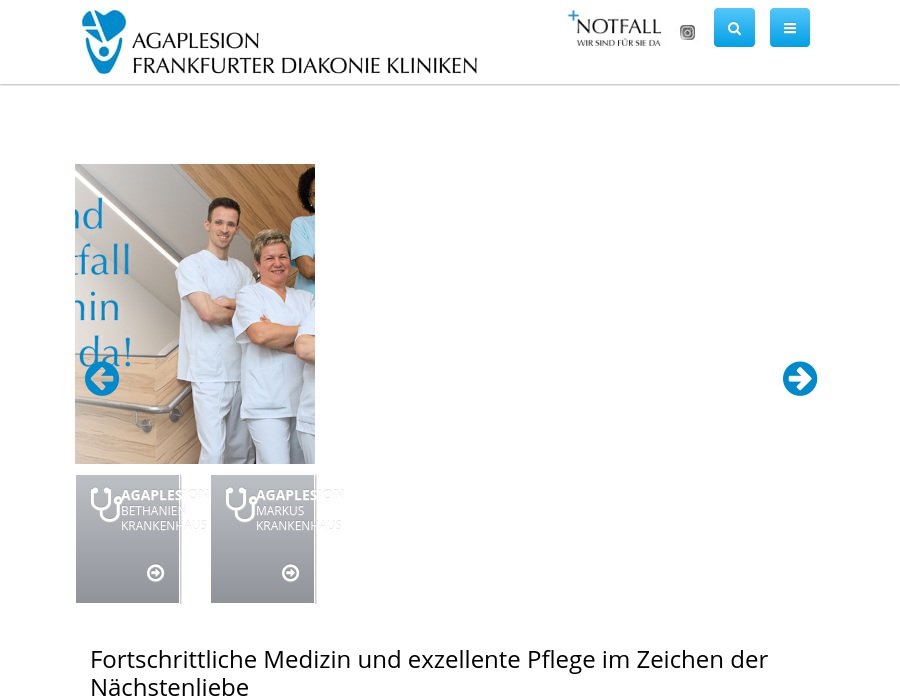 AGAPLESION FRANKFURTER DIAKONIE KLINIKEN gGmbH
