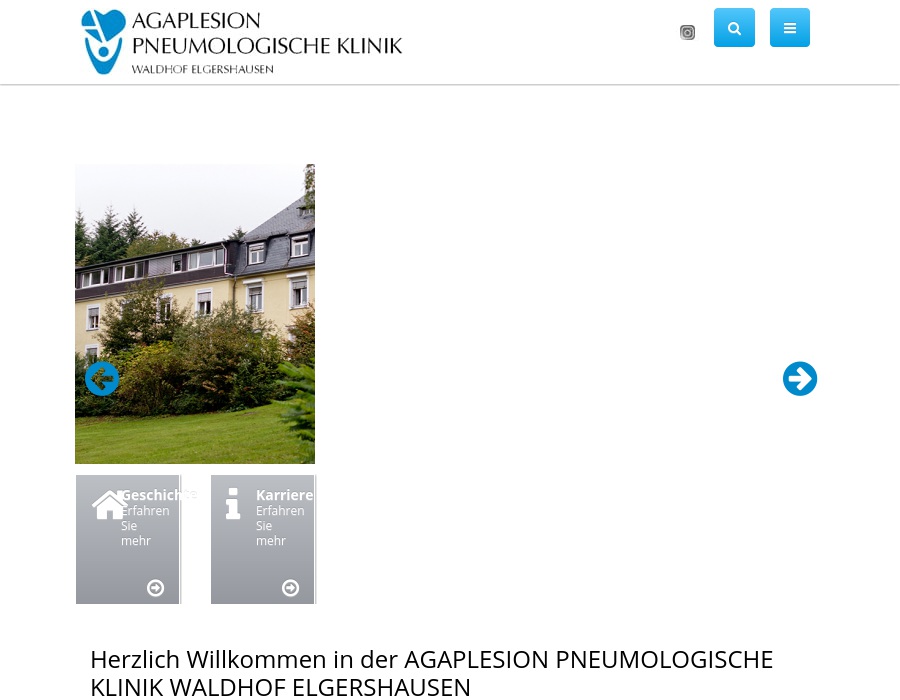 AGAPLESION Pneumologische Klinik Waldhof Elgershausen