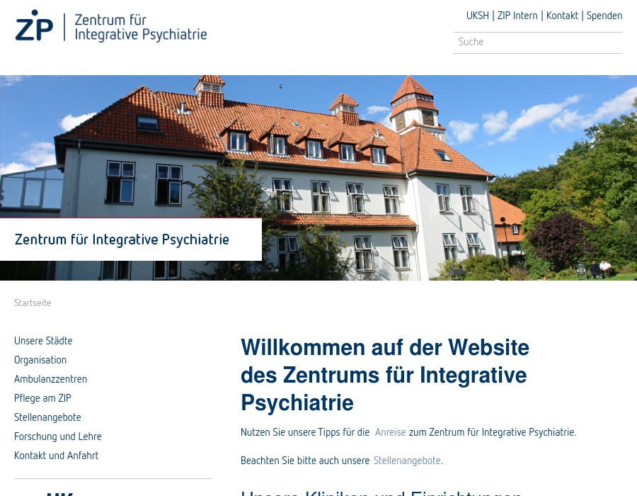 Zentrum für Integrative Psychiatrie Kiel