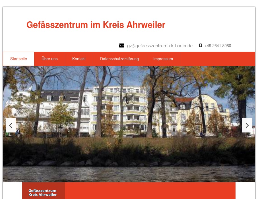 Klinik für GefässChirurgie und GefässMedizin im Kreis Ahrweiler