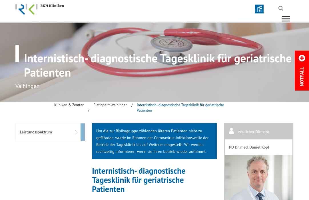 Tagesklinik Vaihingen