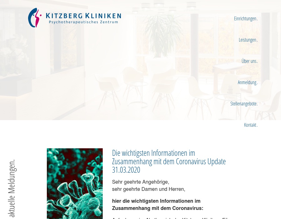 Psychotherapeutisches Zentrum Kitzberg-Klinik GmbH &amp; Co.KG
