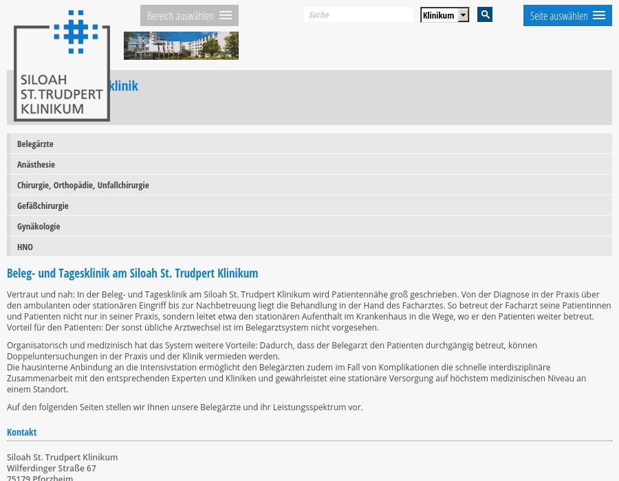 Centralklinik GmbH und Co. KG