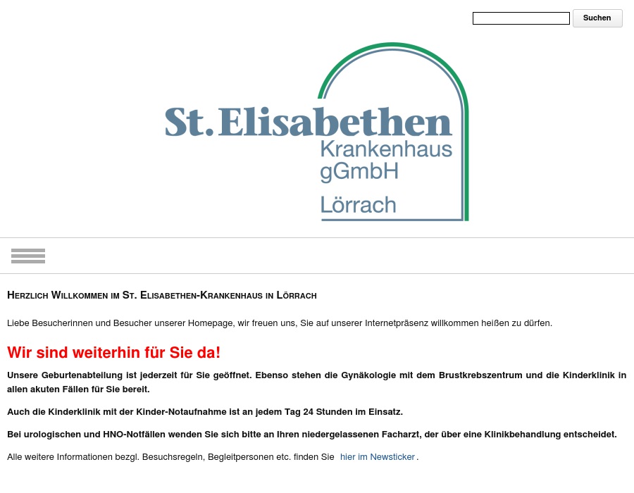 St. Elisabethen-Krankenhaus gGmbH