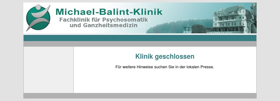 Michael-Balint-Klinik Königsfeld