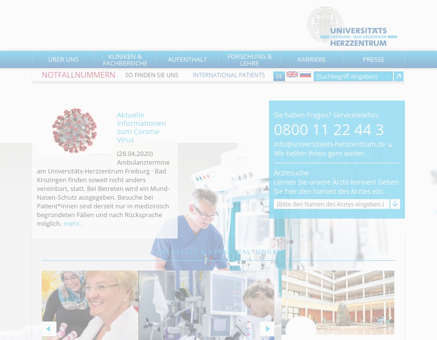 Universitäts-Herzzentrum Freiburg • Bad Krozingen GmbH