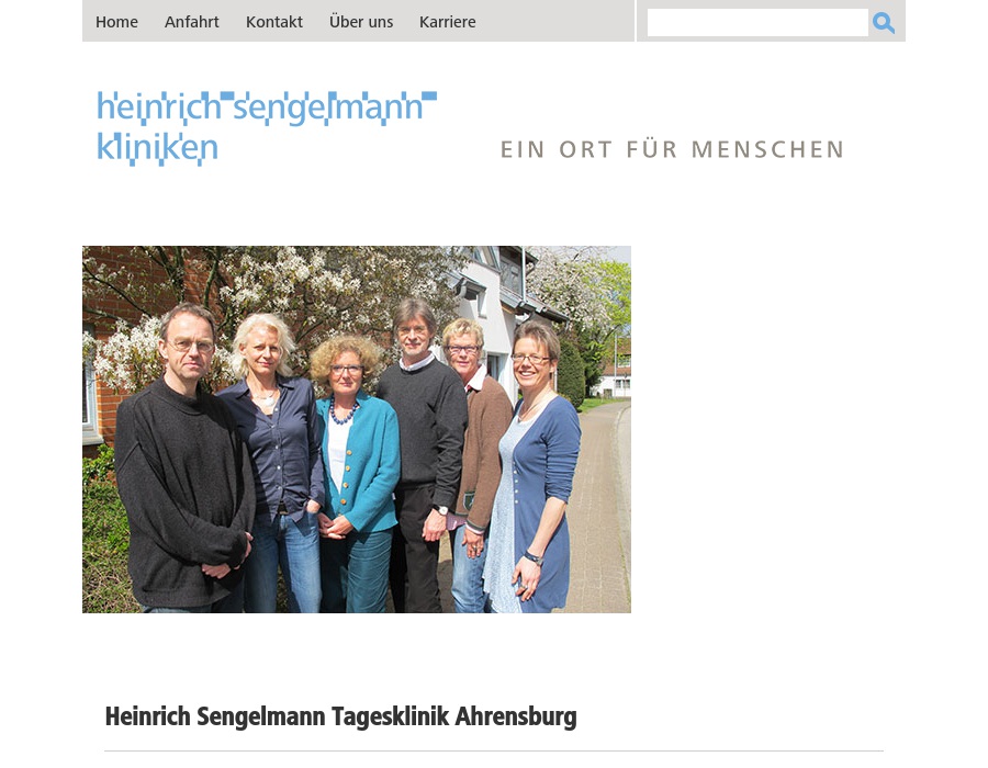 Heinrich Sengelmann Tagesklinik Ahrensburg
