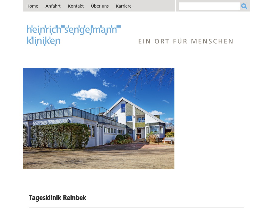 Heinrich Sengelmann Tagesklinik Reinbek