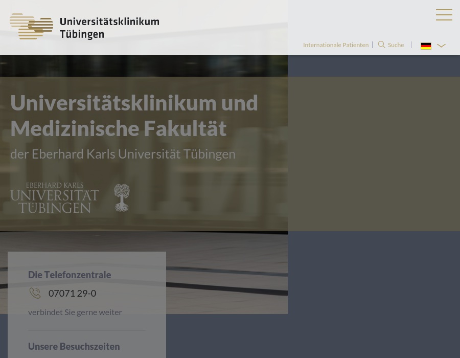 Universitätsklinikum Tübingen