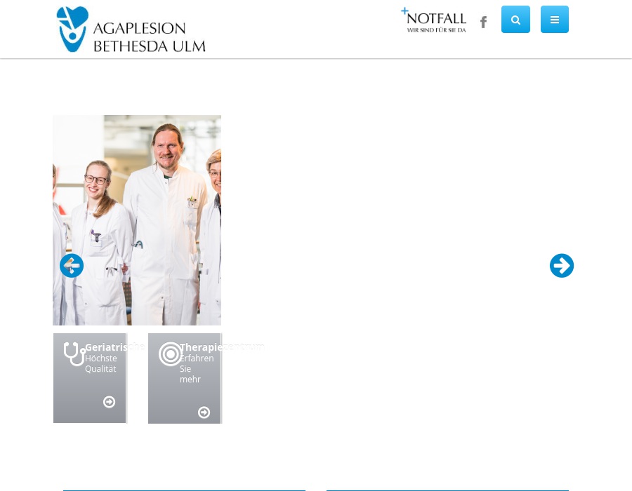 AGAPLESION BETHESDA KLINIK ULM gGmbH Akademisches Krankenhaus der Universität