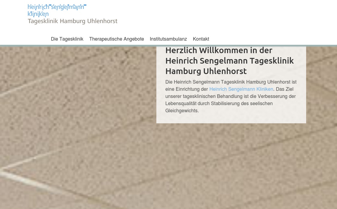 Heinrich Sengelmann Tagesklinik Uhlenhosrt